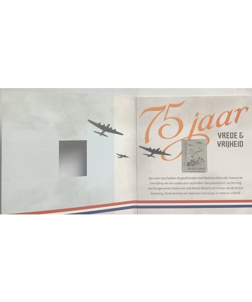 Vrede postzegel zilver