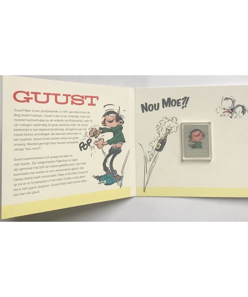Postzegel zilver Guust