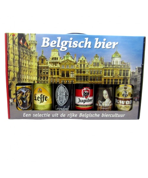 Pakket met selectie Belgische Bieren